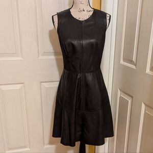 Halogen Leather Dress
